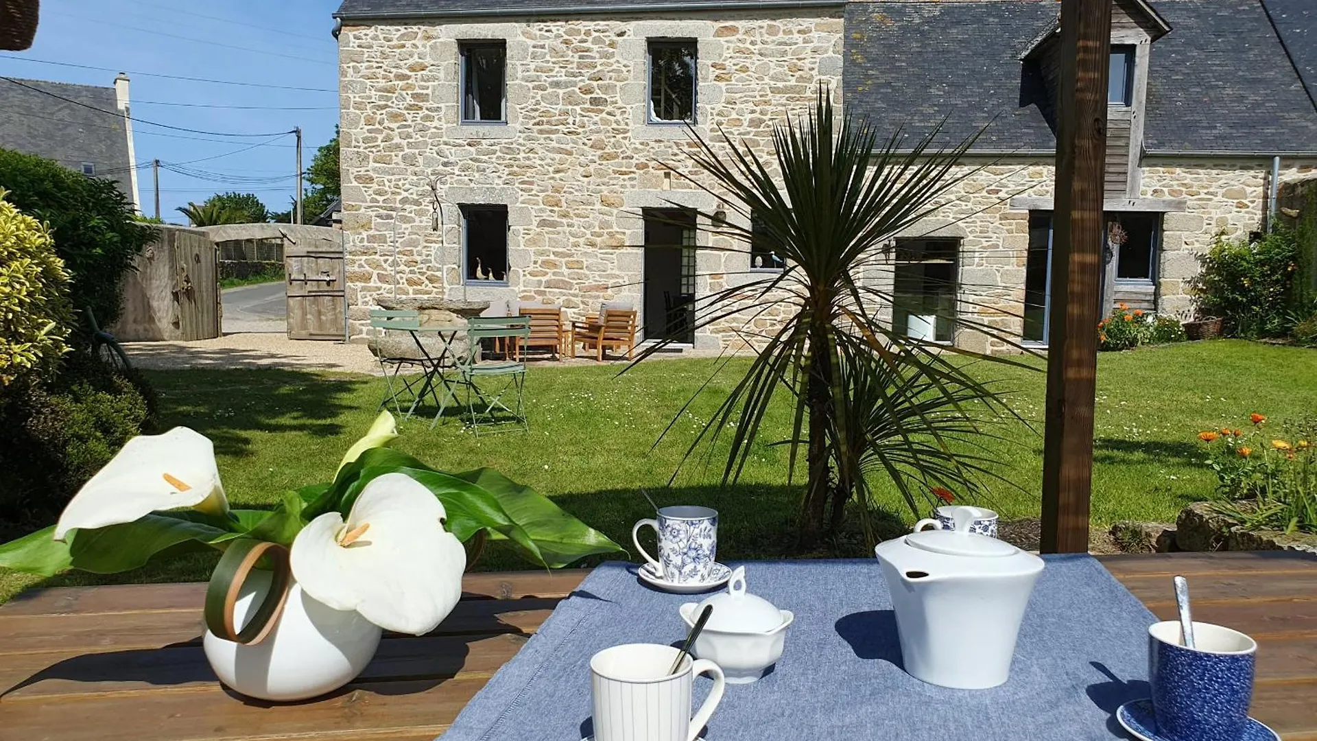 Jolie Maison En Pierre Avec Grand Jardin Pour 6 Guissény